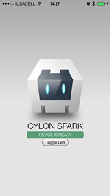 Cylon.js PhoneGap Spark